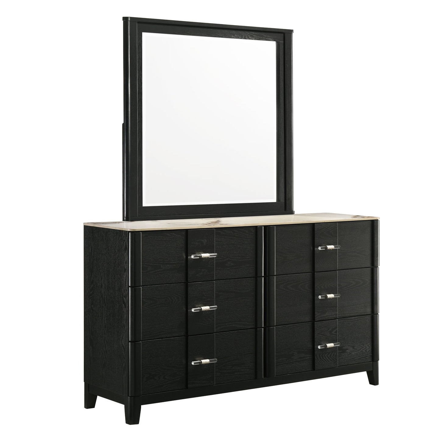 Opel - Bedroom Mirror - Black