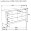 Carina - Panel Bedroom Set