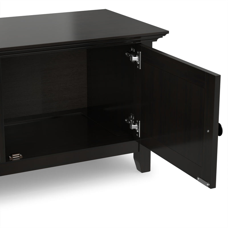 Amherst - Low TV Media Stand - Hickory Brown