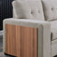 3 Piece Upholstered Sectional