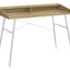 Computer Desk For Home Office, Laptop, Storage Shelves, Contemporary Versatile Placement - Natural