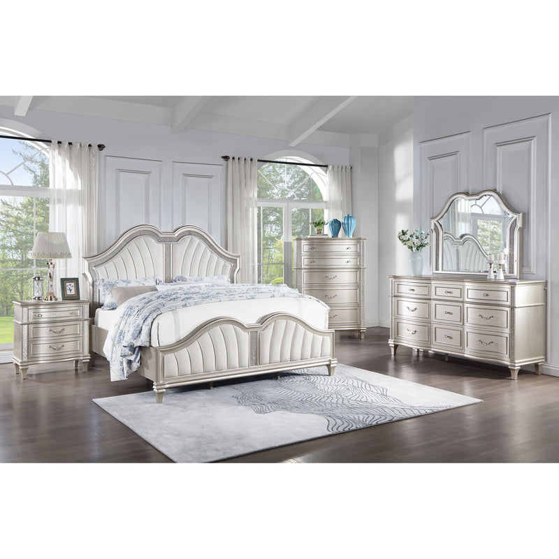 Colwood - 9 Drawer Dresser With Mirror - Silver