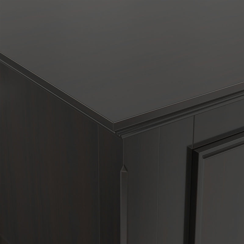 Amherst - Low TV Media Stand - Hickory Brown
