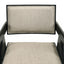 Jasper - 3 Piece Arm Chairs And Console Table (Set of 3) - Ebony Black