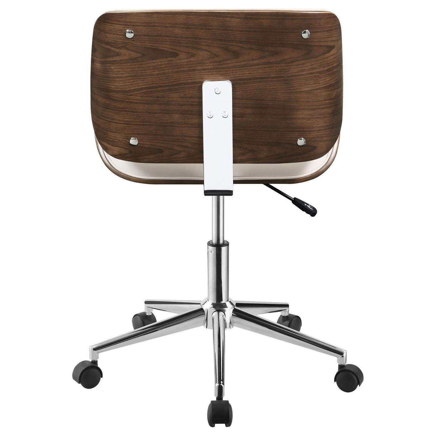 Ecru Swivel Office Chair Adjustable Height - Beige