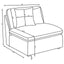 Greeley - 6 Piece Upholstered Modular Sectional Sofa - Ivory
