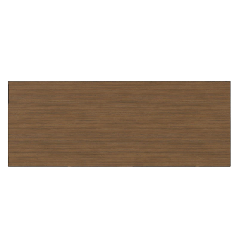 Amherst - TV Media Stand - Rustic Natural Aged Brown