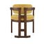 Stylish Indoor Upholstered Wood Dining Chair (Set of 2)