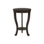 Accent End Table, 2 Tier, Traditional - Walnut