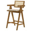 Remy - Bar Chair (Set of 2) With Upholstery - Walnut
