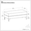 Ava - Versatile Mid Century Ottoman