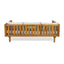 Claremont - 3 Seater Daybed Teak Acacia Wood Water Resistant Cushions