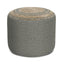 Serena - Handcrafted Round Braided Pouf