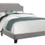 Bed Upholstered, Transitional