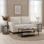 Patricia - Curved Arm Loveseat Sofa