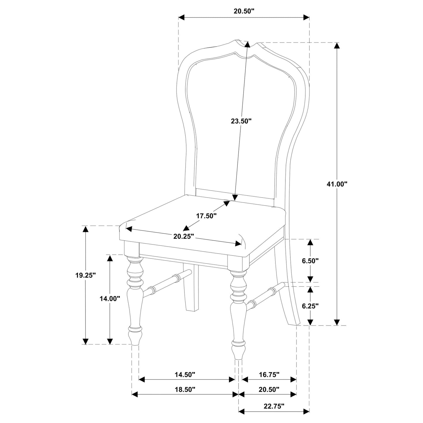 Claire - Upholstered Dining Side Chair (Set of 2) - Ivory