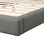 Stylish Upholstered Bed With Birch Wood Frame