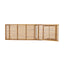 Nadine - Stylish Chaise Lounge Chair - Teak