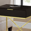 Accent Side Table, Storage Drawer, Spacious Tabletop, Contemporary & Modern