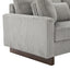 Modern Loveseat Sofa With 4 Pillows