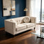 Chesterfield Loveseat 2 Seater Couch For Living Room