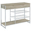 Ethel - 2 Drawer Home Bar Storage With Wine Rack - Oak