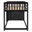 Bunk Bed With 4 Drawers And 3 Shelves