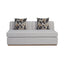Channel - Armless Loveseat - Off White