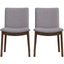Laura - Mid-Century Modern Solid Wood Dining Chair (Set of 2)