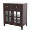 Bathroom Vanity With Ceramic Sink, Adjustable Shelf & Tip Out Tray