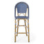Outdoor Pe Rattan French Barstool Set