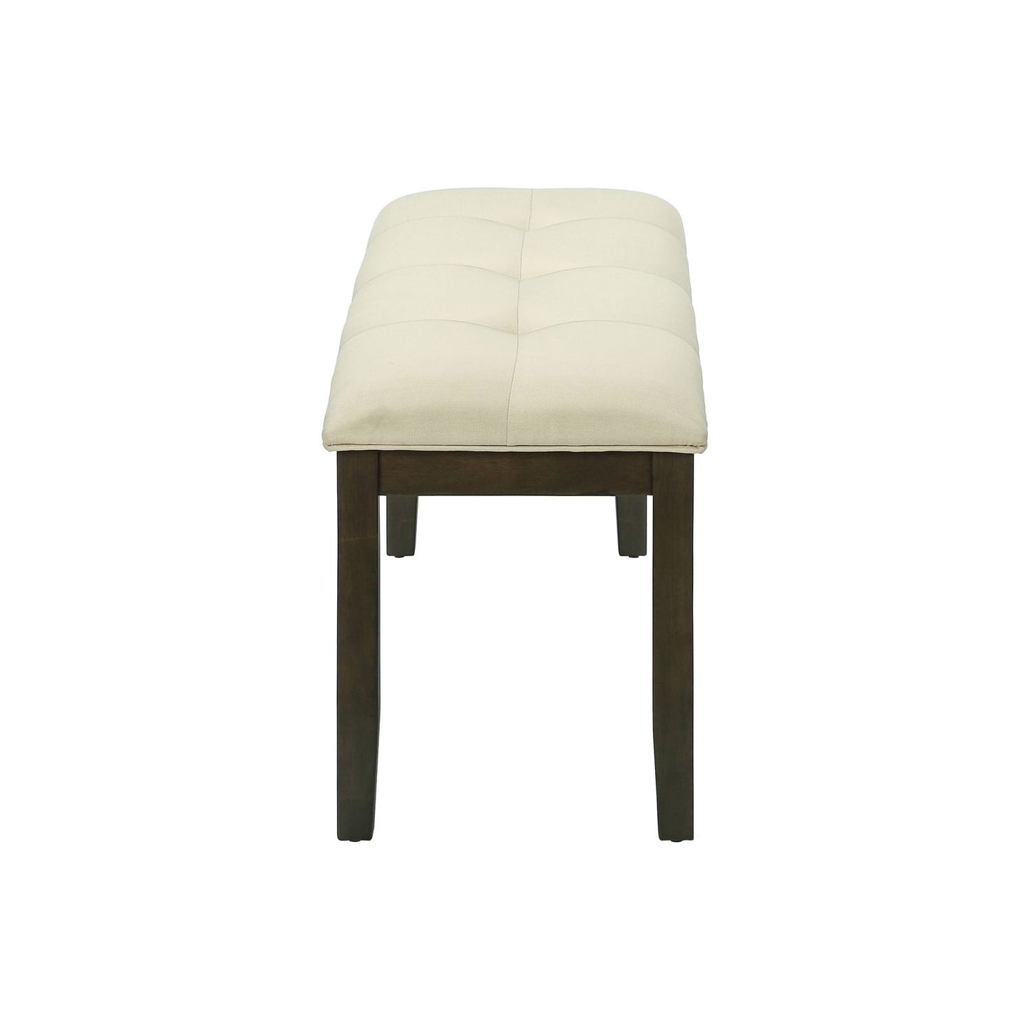 Bench, Rectangular, Hallway, Upholstered, Transitional - Cream
