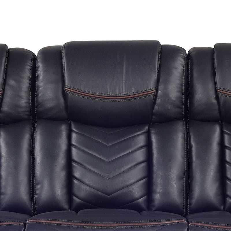Challenger - LED Power Recliner Sofa
