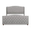 Marcella - Upholstered Shelter Headboard Bed Set