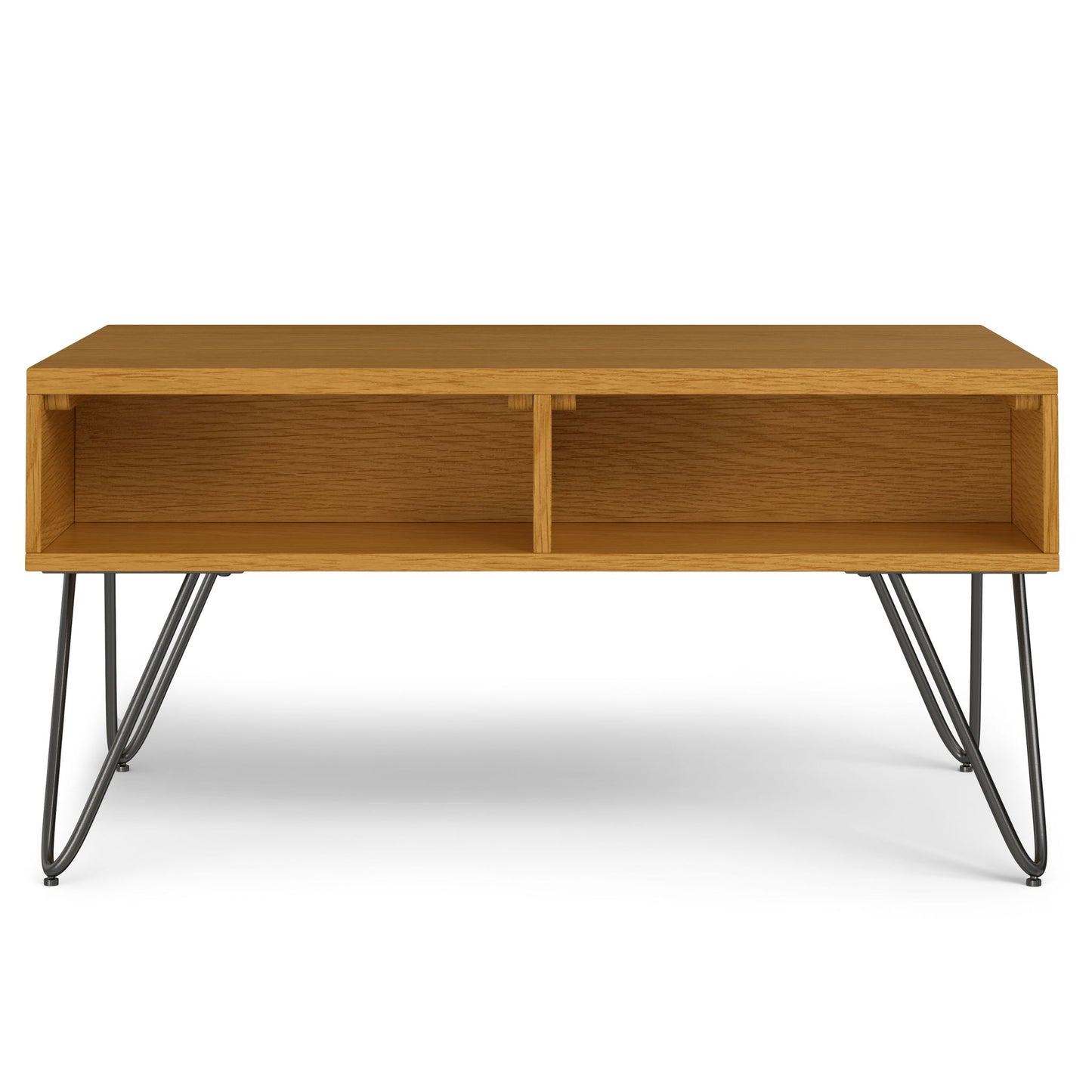 Hunter - Lift Top Coffee With Hidden Storage - Oak