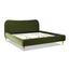 Roman - Curved Headboard Upholstered Platform Bed