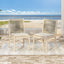 Cordoba - Dining Chair (Set of 2) Comfortable Armless Chairs - Beige