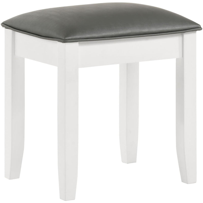 Vanity Stool With Padded Seat