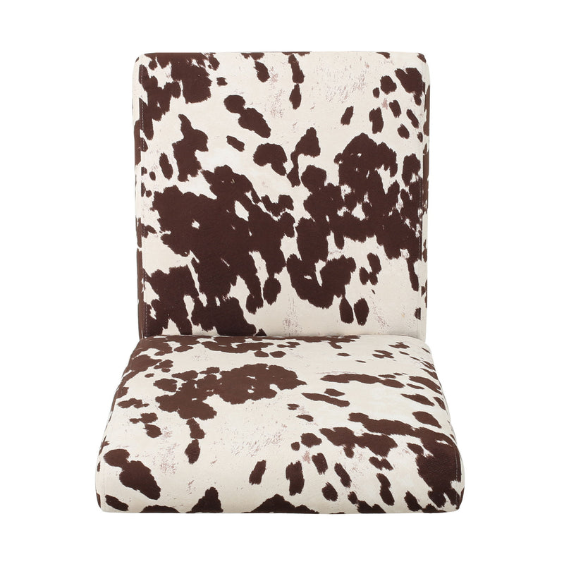 Contemporary Dining Chair With Rubberwood Legs (Set of 2)