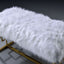 Bagley II - Bench Faux Fur - White / Gold