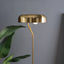Spectra - Tall Corner Floor Lamp For Living Room - Gold