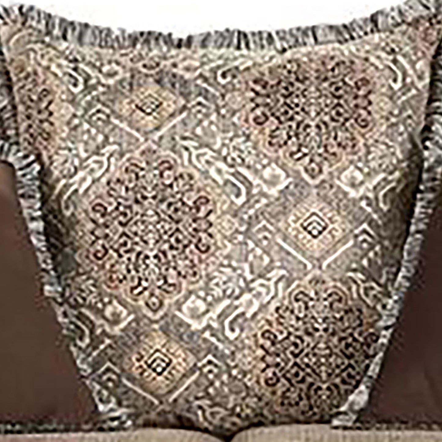Brookridge - Rolled Arm Loveseat Sofa With Upholstery - Brown