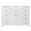 Bathroom Vanity With Sink, 2 Doors 8 Drawers, Soft Close System, Classic Design