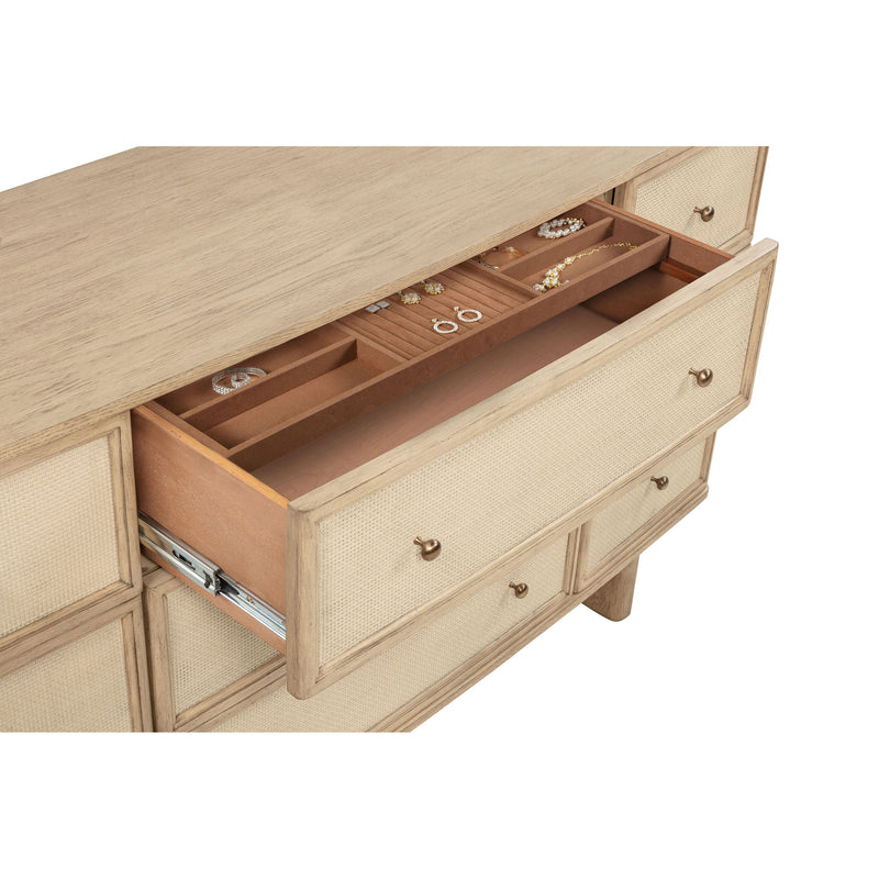 Kimpton - 9 Drawer Dresser Cabinet - Beige
