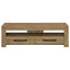 Tesoro - TV Stand With 2 Drawers - Mango Color