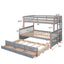 Bunk Bed With Twin Size Trundle And Drawers