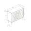 Accent Chest, Storage Cabinet With Adjustable Shelf - Walnut