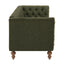 Chesterfield Sofa With Flared Arms For Living Room