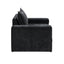 Upholstered Accent Chair With Wide Armrests And Ergonomic Back Support