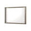 Star - Mirror With Built In LED And Frame - White